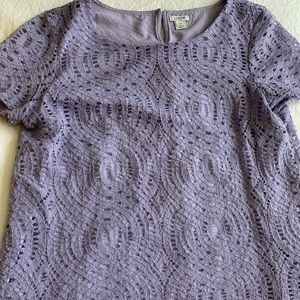 J. Crew lace blouse